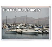 Puerto del Carmen - Lanzarote - Jumbo Fridge Magnet 96 x 67mm BBSFHM1930