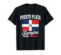 Puerto Plata Siempre En Mi Corazon Souvenirs Native Country T-Shirt