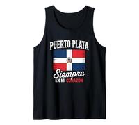 Puerto Plata Siempre En Mi Corazon Souvenirs Native Country Tank Top