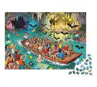 Puerto Princesa Underground River Boat Bedlam Wooden Jigsaw Puzzle Waterproof 1000 Piece Puzzles for Adults Gifts Challenging And Brainteasing Games