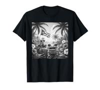 Puerto Rica Flag Boricua Taino Puerto Rico Coqui Frog Selfie T-Shirt