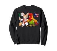 Puerto Rican Algerian Roots Puerto Rico Algeria Flag Sweatshirt