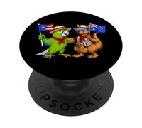 Puerto Rican Australian Roots Puerto Rico Australia Flag PopSockets Adhesive PopGrip