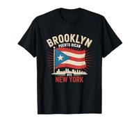Puerto Rican Brooklyn Pride NYC Heritage Vibes T-Shirt