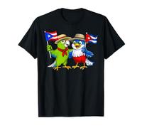 Puerto Rican Cuban Roots Puerto Rico Cuba Flag T-Shirt