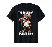 Puerto Rican Flag Boricua Taino Puerto Rico Singing Coqui T-Shirt