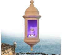Puerto Rican Garita Wall Coqui Lamp, 4 Colors Puerto Rican Garita Wall Light, Vintage Puerto Rican Garita Night Light with Coqui Figure, Novelty Puerto Rican Garita Decorative Lamp Wall Sconce 2025