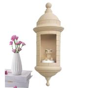 Puerto Rican Garita Wall Coqui Lamp | Frog Wall Light with Coquí Figurine,Puerto Rico Souvenir Gift for Boricua Pride,for Bedroom, Living Room, Offices, Or Patio Lighting