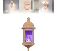 Puerto Rican Garita Wall Coqui Lamp, Handmade 3D Frog Night Light Wall Art, with Multiple Lighting Effects, Adds a Warm Ambiance to Courtyard, Entryway, Home Decor (1 PC)