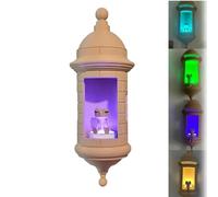 Puerto Rican Garita Wall Coqui Lamp, Wall-Mounted Frog Wall Light, No Sound, 3D Printed Lamp with Led, Creative Portable Home Décor, Warm Ambient Lighting, for Living Room, Dining Room (1pc)