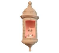 Puerto Rican Garita Wall Decor, Puerto Rican Garita Wall Lamp, with 3D Printed Sitting Meditation Frog, Multiple Color Lighting Effects, Decorative Night Light, for Kitchen Hallway Bathroom