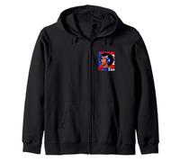 Puerto Rican Girl Puerto Rico Flag Proud Boricua Women Zip Hoodie