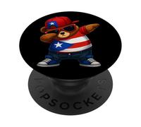 Puerto Rican Hispanic Heritage Puerto Rico 2025 Kids Boys PopSockets Adhesive PopGrip