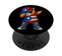 Puerto Rican Hispanic Heritage Puerto Rico 2025 Kids Boys PopSockets Adhesive PopGrip