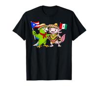 Puerto Rican Mexican Flag Puerto Rico Mexico Roots T-Shirt