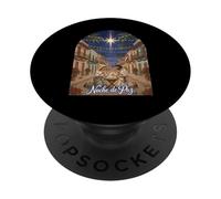 Puerto Rican Nativity Scene Christmas Design PopSockets Adhesive PopGrip