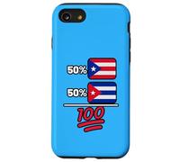 Puerto Rican Plus Cuban Mix Heritage Flag Case for iPhone SE (2020) / 7/8
