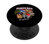 Puerto Rican Pride Borinquen Isla Del Encanto PopSockets Adhesive PopGrip
