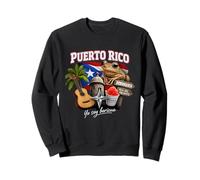 Puerto Rican Pride Borinquen Isla Del Encanto Sweatshirt