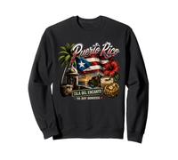 Puerto Rican Pride Borinquen Isla Del Encanto Sweatshirt
