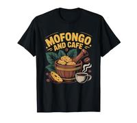 Puerto Rican Running Mofongo Cafe Con Leche Coffee Rico T-Shirt