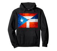 Puerto Rico And Lares Flag Resiste Pride Jayuya Boricua Pullover Hoodie