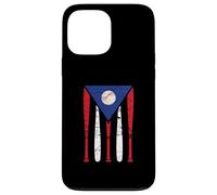 Puerto Rico Baseball Inspired By Puerto Rican Flag Vintage Case for iPhone 13 Pro Max