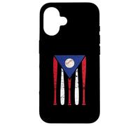 Puerto Rico Baseball Inspired By Puerto Rican Flag Vintage Case for iPhone 16