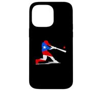 Puerto Rico Baseball PR Batter Classic Flag Boricua Sport Case for iPhone 14 Pro Max