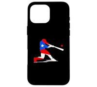 Puerto Rico Baseball PR Batter Classic Flag Boricua Sport Case for iPhone 16 Pro Max