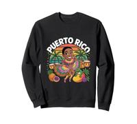 Puerto Rico Carnival Dancer Tropical Sunset Island Sweatshirt