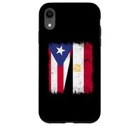 Puerto Rico Egypt Half Flag Puerto Rican Egyptian Heritage Case for iPhone XR