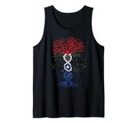 Puerto Rico Flag DNA Tree Boricua Puerto Rican Flag Tank Top