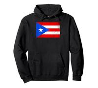 Puerto Rico Flag Graphic For Men Women Kids Pullover Hoodie