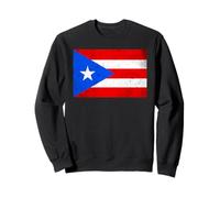 Puerto Rico Flag Graphic For Men Women Kids Sweatshirt