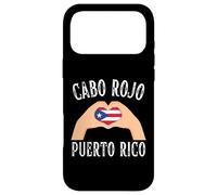 Puerto Rico Flag Heart Cabo Rojo City Case for iPhone 17 Pro Max