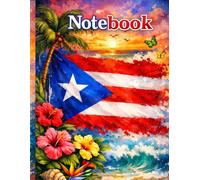 Puerto Rico Flag Notebook: Journal with Puerto Rican Heart | Beautiful Notebook for Writing, Notes, Journaling & School