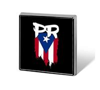 Puerto Rico Flag PR Puerto Rican Boricua Square Pin Cute Brooch Pin Jewelry Decor Badge for Women Men Gift