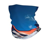 Puerto Rico Flag Print Headband Neck Gaiter Head Wrap Headwear