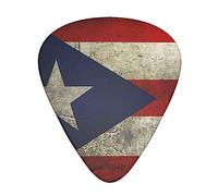 Puerto Rico Flag Stolmx Guitar Pick Set - Full Print Design, 3 Thicknesses Available