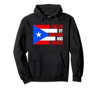 Puerto Rico Flag Taino Mofongo Coquito Yo Soy Boricua Pullover Hoodie