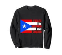 Puerto Rico Flag Taino Mofongo Coquito Yo Soy Boricua Sweatshirt