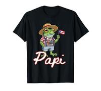Puerto Rico Flag Taino Papi Coqui Frog Proud Yo Soy Boricua T-Shirt