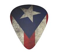 Puerto Rico Flag The 12 piece guitar pick pack is suitable for various electric guitars, acoustic guitars and bass guitars