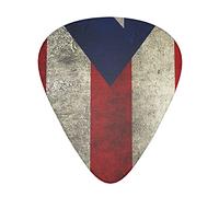 Puerto Rico Flag The 12 piece guitar pick pack is suitable for various electric guitars, acoustic guitars and bass guitars