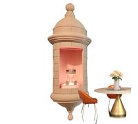 Puerto Rico Garita Wall Lamp, El Morro Style Night Light, Silent Sitting Meditation Frog Design Nightlight for Nursery Hallway Bathroom Living Room Office Studio