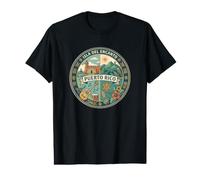 Puerto Rico Isla del Encanto Travel Illustration Design Value Graphic T-Shirt