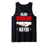 Puerto Rico Mejor Hermano Mayor Older Brother Pride Tank Top