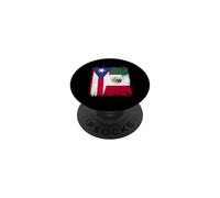 Puerto Rico Mexico Flag | Puerto Rican Mexican Roots PopSockets Adhesive PopGrip