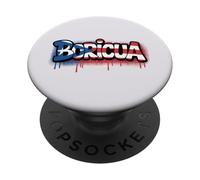 Puerto Rico National Flag Island San Juan Boricua PopSockets Adhesive PopGrip